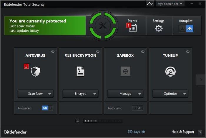 BitDefender antivirus