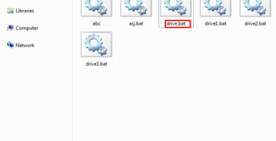 Eliminar el virus Drive.bat