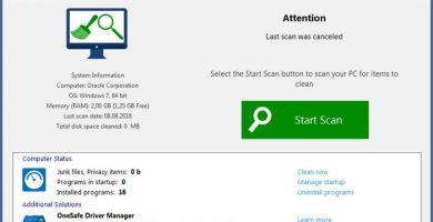 Eliminar OneSafe PC Cleaner