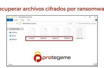 recuperar archivos cifrados por ransomware