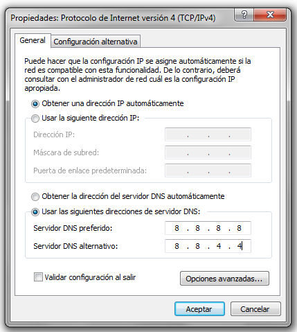 DNS automático