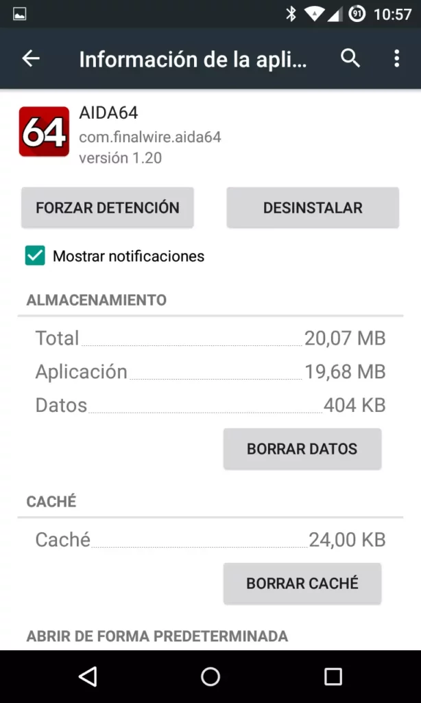 app sospechosa