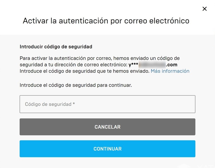 Cómo activar 2FA en Fortnite