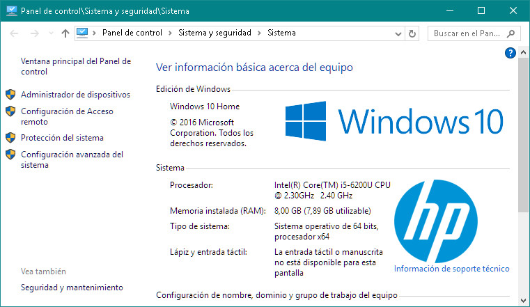 Cómo saber la versión de Windows que tengo instalada