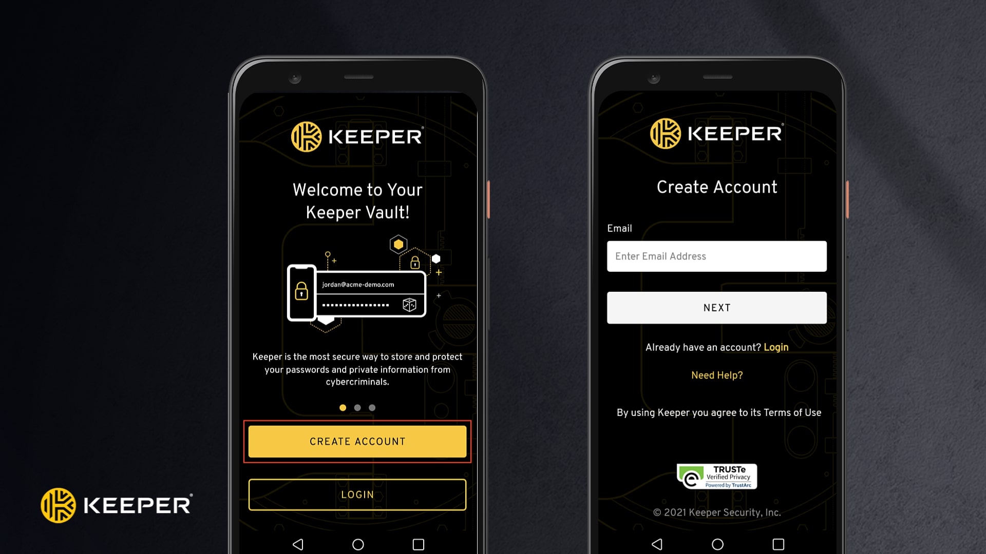 keeper android