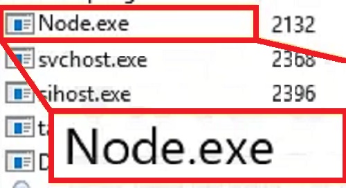 ¿Cómo eliminar Node.exe?