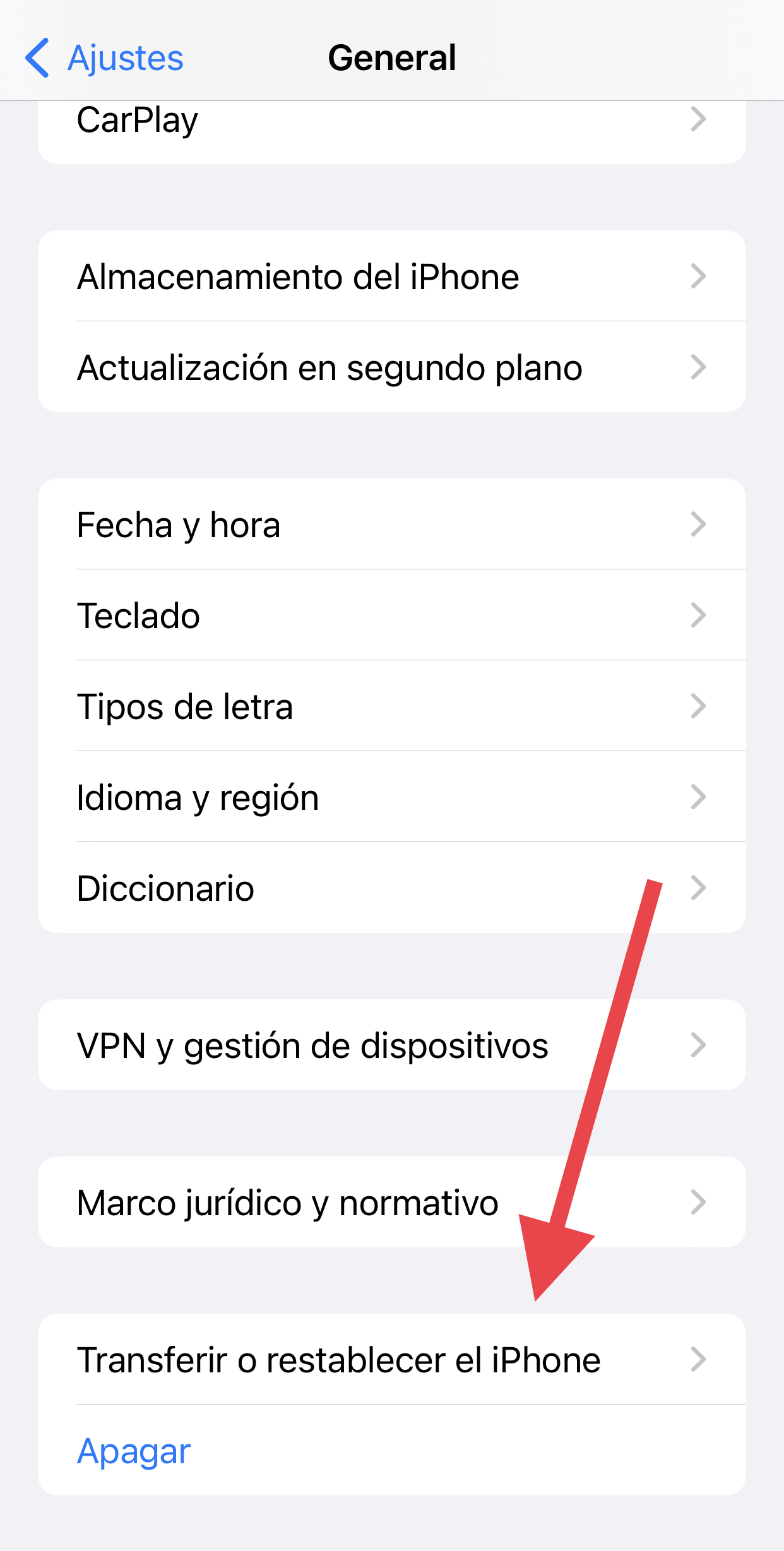 Cómo eliminar un virus en iPhone 6