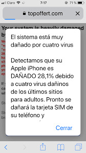 virus en el iphone