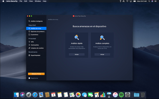 Avira Free Antivirus para Mac 