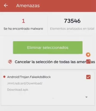 Eliminar virus Android