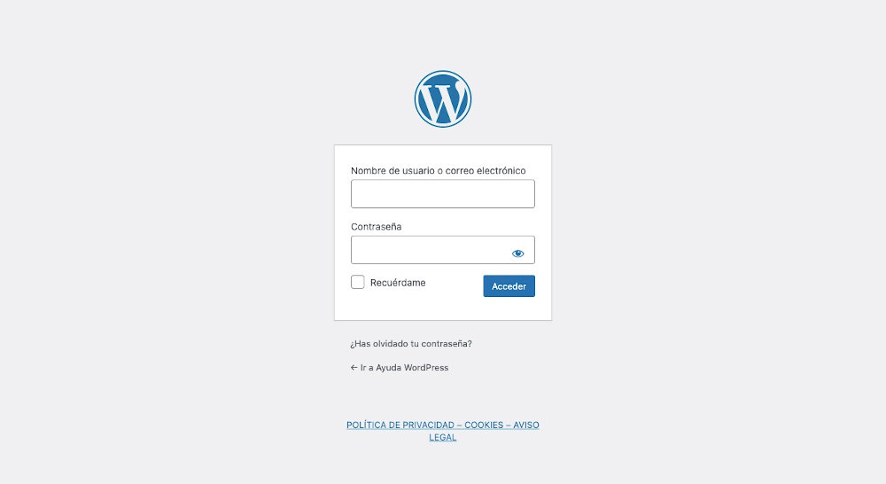 Cómo mejorar la seguridad del login de WordPress