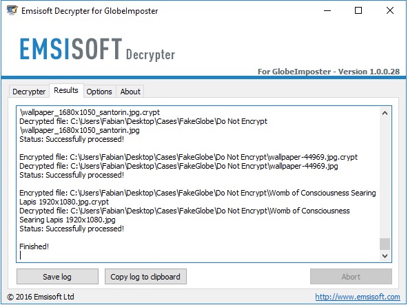 Guía definitiva para eliminar GlobeImposter 2.0 ransomware 3