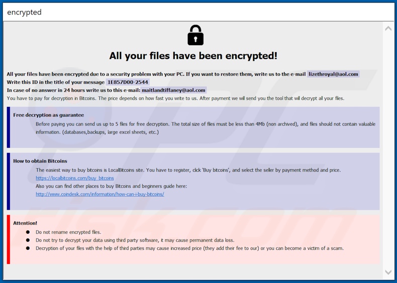 ¿Cómo eliminar el ransomware Dever? 1