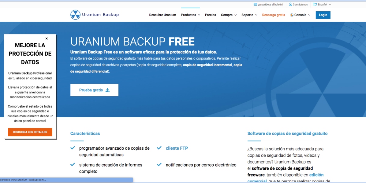 Uranium Backup Free