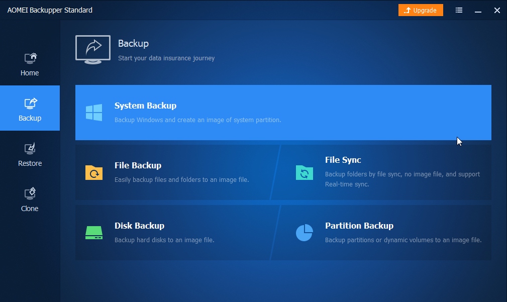 AOMEI Backupper