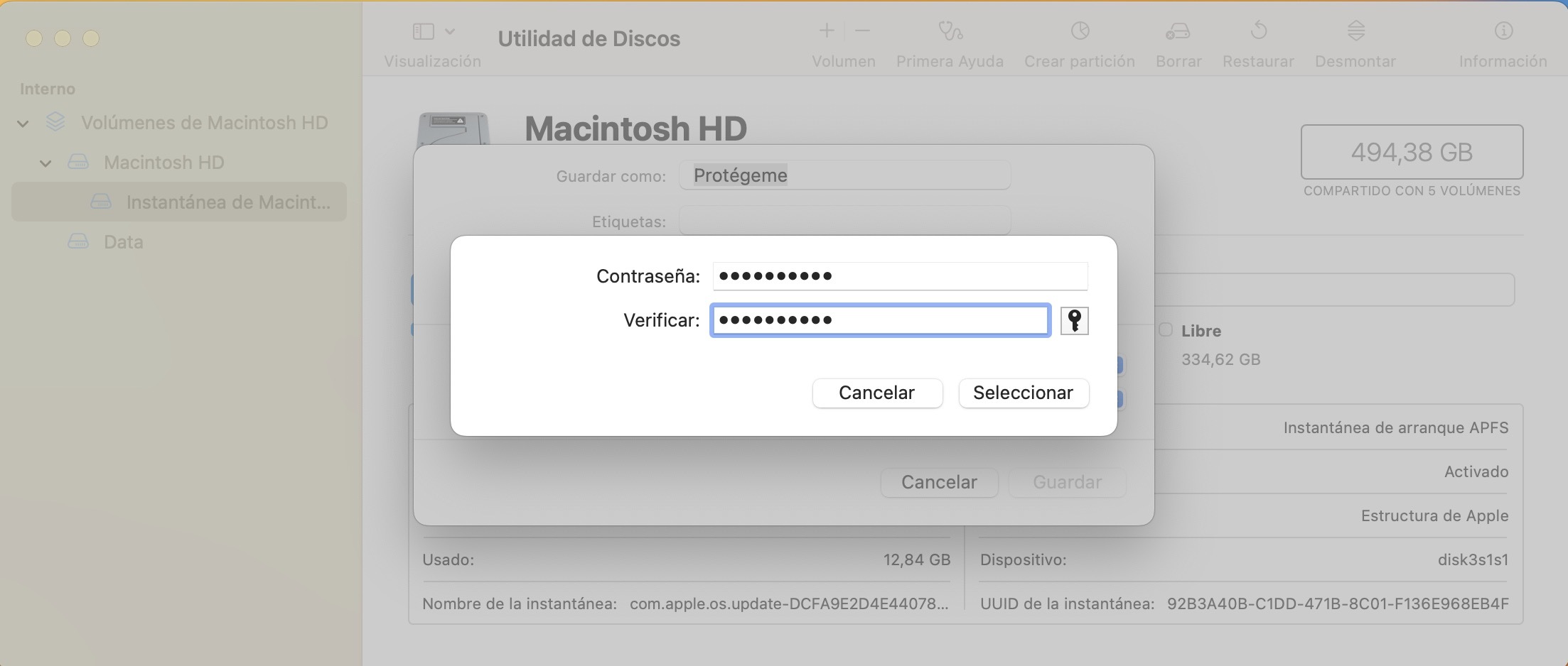 ¿Cómo poner contraseña a mis archivos y carpetas en Mac?