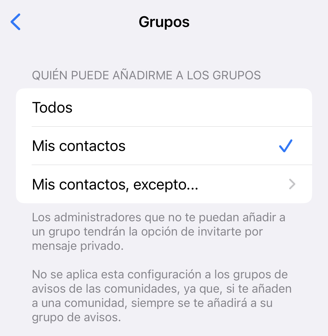 grupos WhatsApp seguridad y privacidad