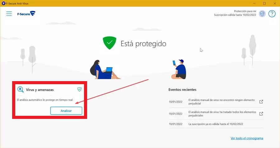 F-Secure Anti-Virus: Análisis y tipos de protección frente amenazas