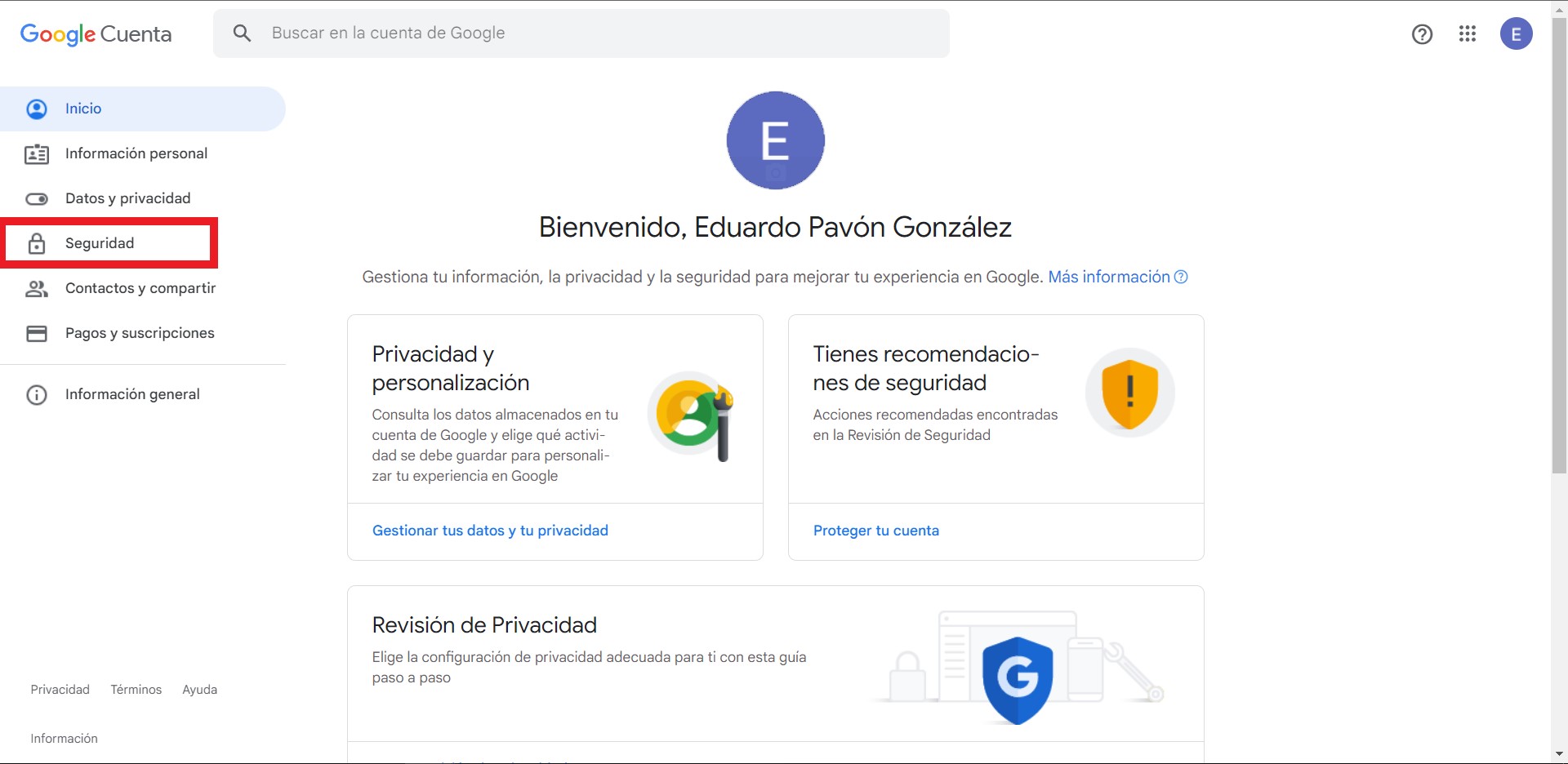 Cómo saber si mi cuenta de Google está hackeada