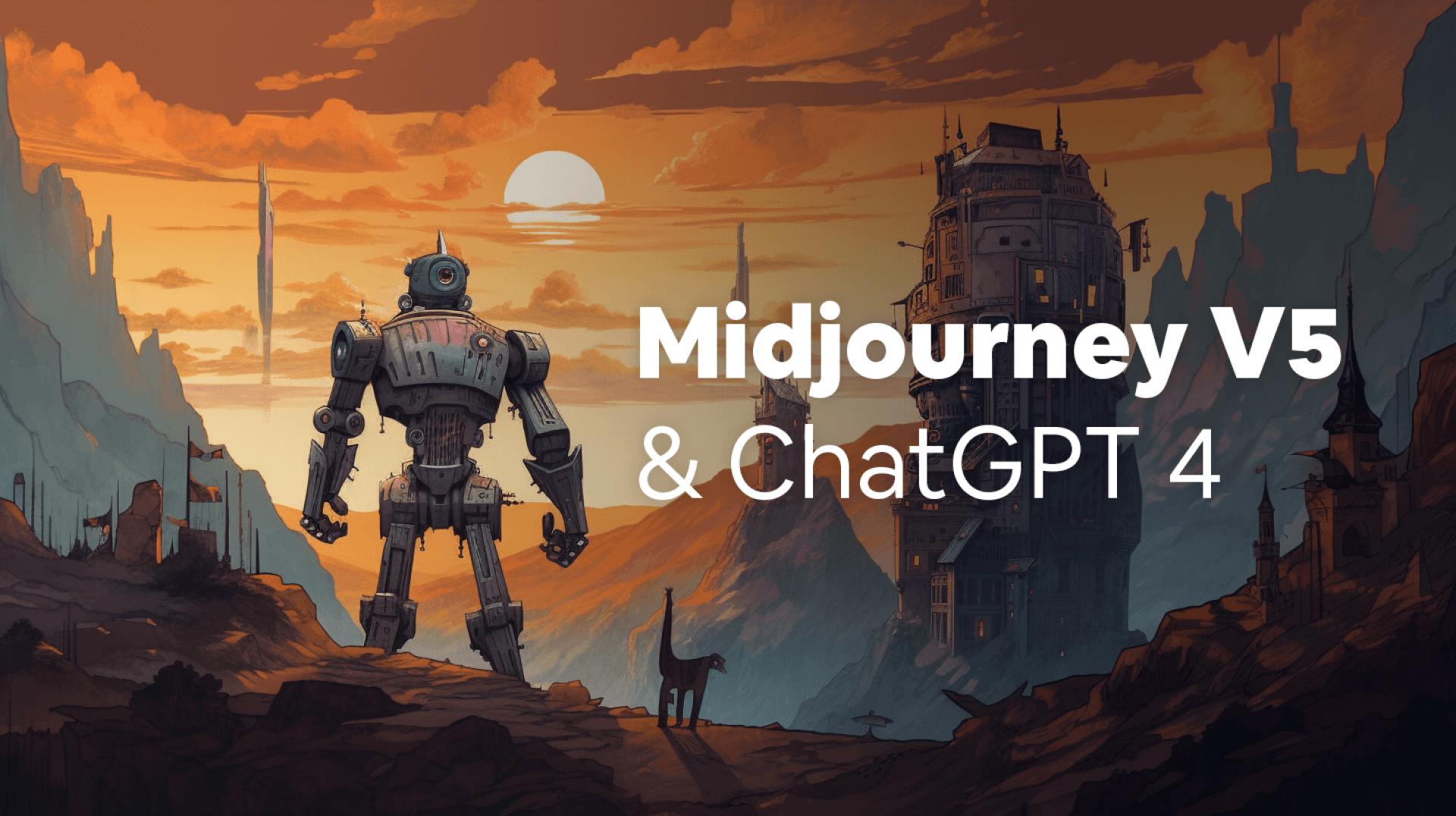 ChatGPT y Midjourney