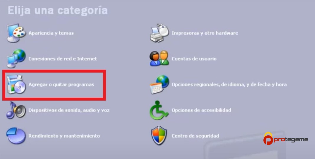 Cómo eliminar Shainsie.com en Windows XP