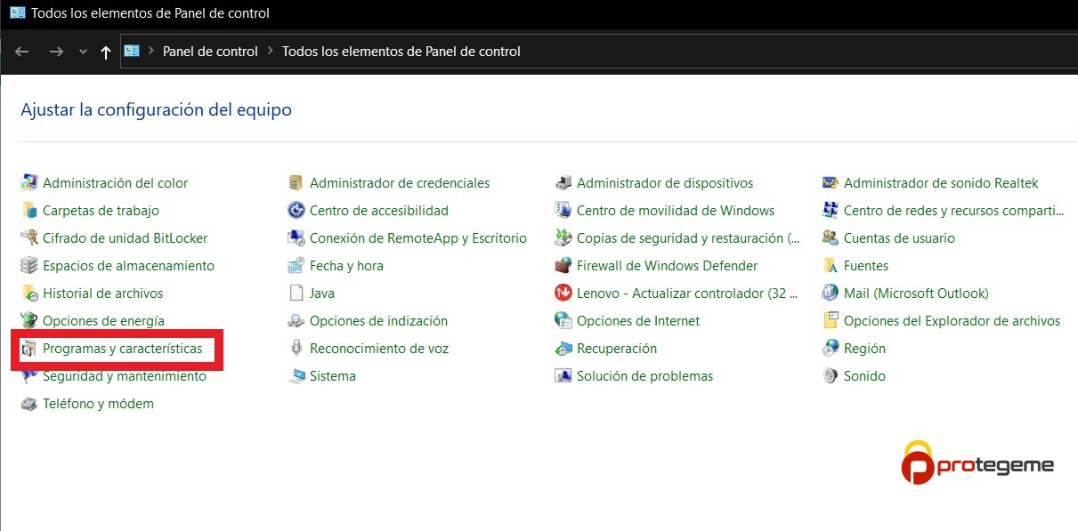 Cómo eliminar Shainsie.com en Windows 8, 10 y 11